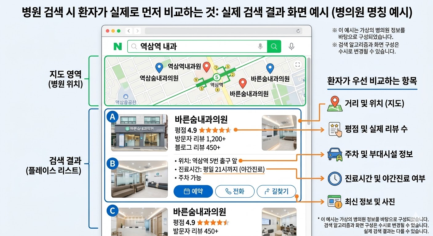 지역 기반 병원 마케팅에서 플레이스와 지도가 중요한 이유