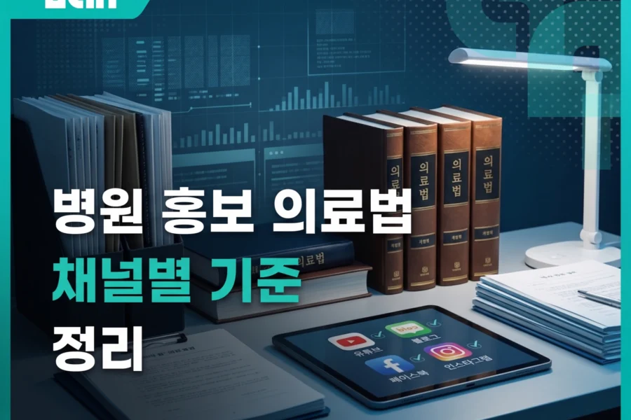 병원 홍보 의료법, 어디까지 가능할까? 블로그·SNS·후기·이벤트 실무 기준 정리 대표 이미지