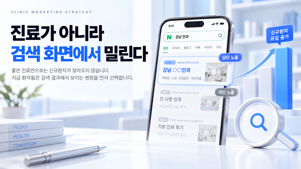 개원 후 신규환자 온라인 점유율 대표 이미지